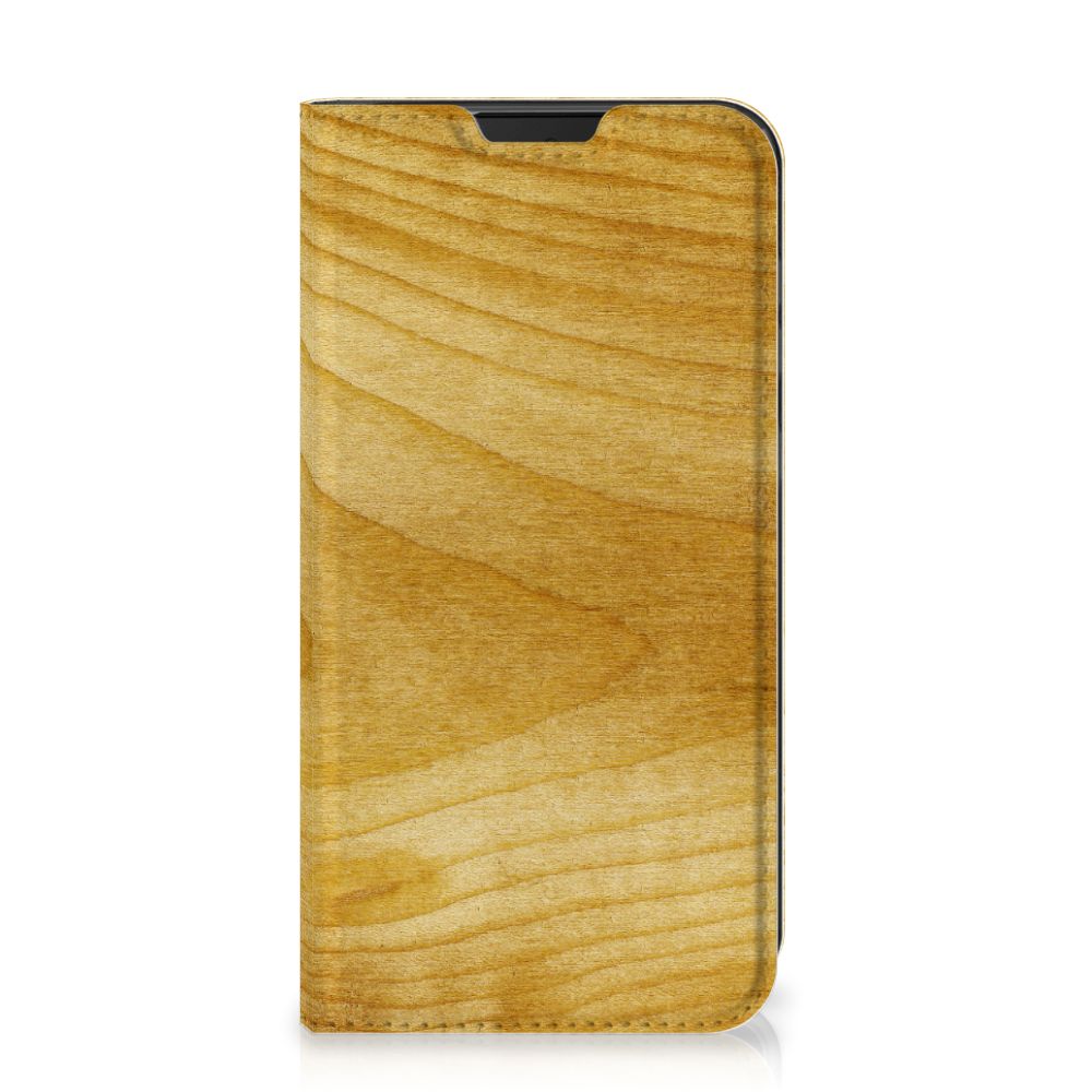 Samsung Galaxy Xcover 5 Book Wallet Case Licht Hout - B2C Telecom