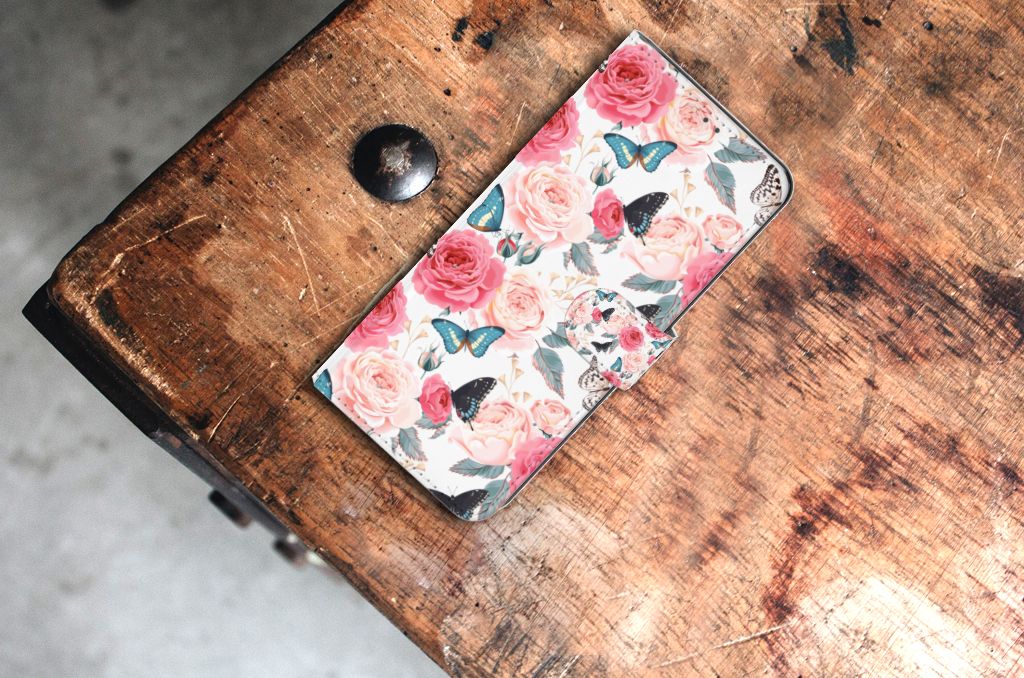 Nokia 5.3 Hoesje Butterfly Roses