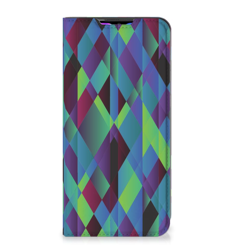 Xiaomi Redmi 9 Stand Case Abstract Green Blue - B2C Telecom