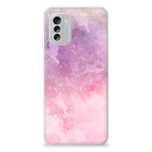 Hoesje maken Nokia G60 Pink Purple Paint