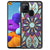 Samsung Galaxy A21s Skin Case Purple Flower