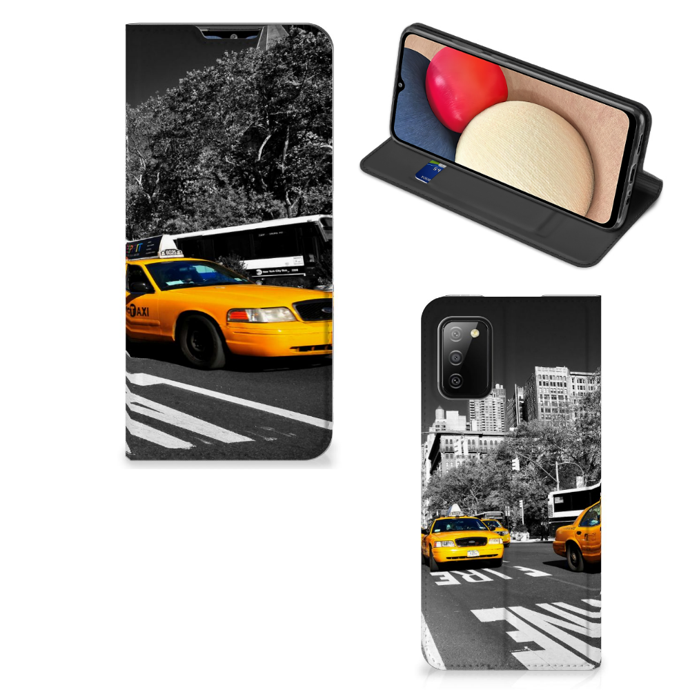 Samsung Galaxy M02s | A02s Book Cover New York Taxi - B2C Telecom