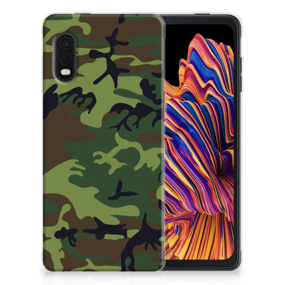 Samsung Xcover Pro TPU bumper Army Dark