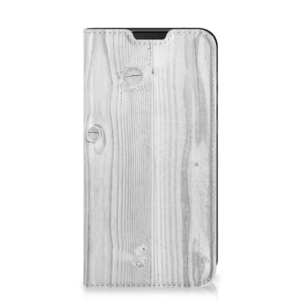 Samsung Galaxy Xcover 5 Book Wallet Case White Wood - B2C Telecom