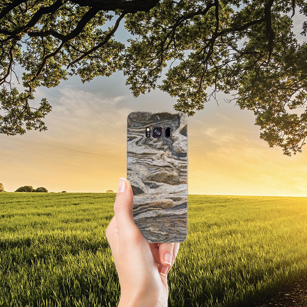 Samsung Galaxy S8 Plus TPU Siliconen Hoesje Steen
