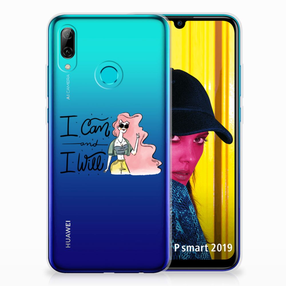 Huawei P Smart 2019 Telefoonhoesje met Naam i Can