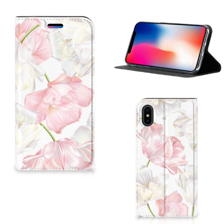 Apple iPhone X | Xs Smart Cover Lovely Flowers