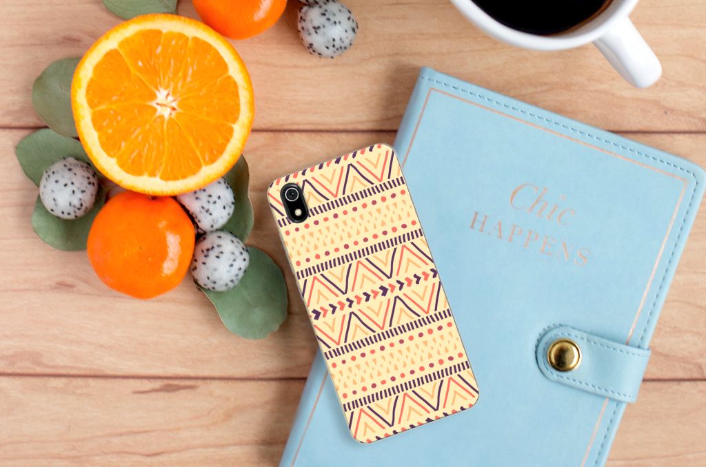 Xiaomi Redmi 7A TPU bumper Aztec Yellow