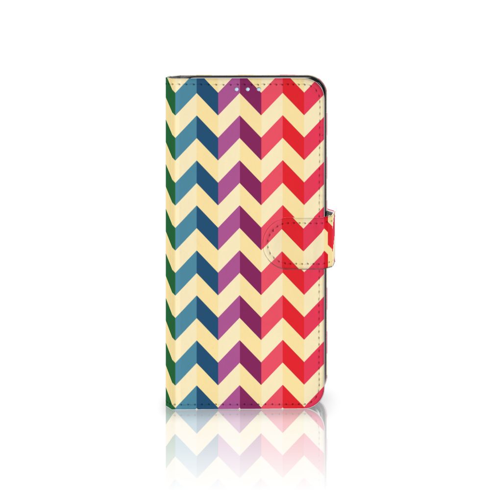 OPPO Reno 4 Pro 5G Telefoon Hoesje Zigzag Multi Color