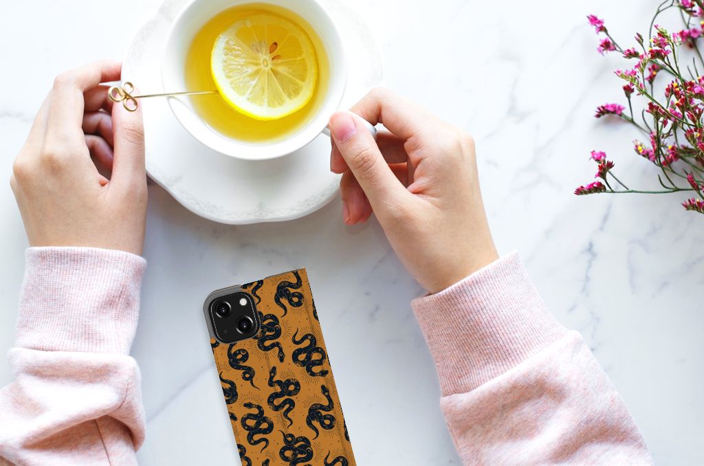 Hoesje maken voor iPhone 13 Mini Snakes - B2C Telecom