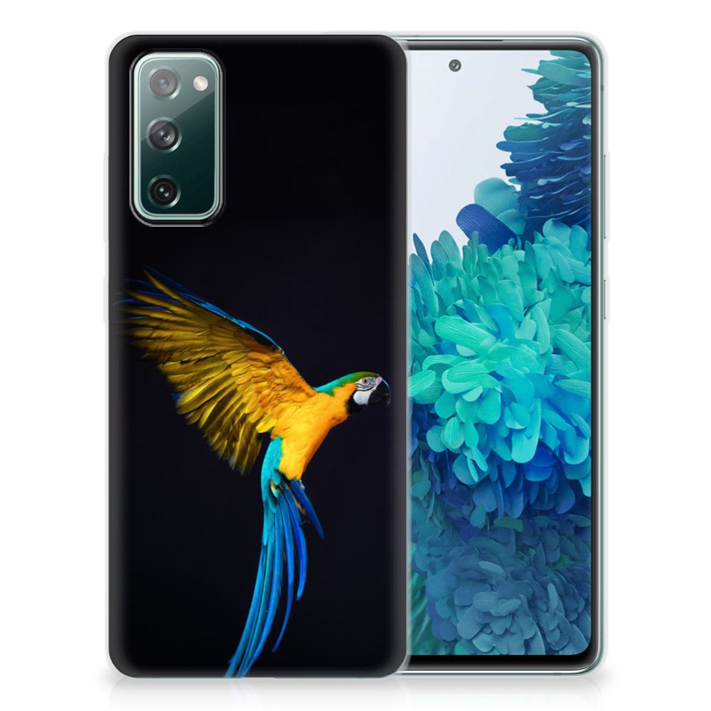 Samsung Galaxy S20 FE TPU Hoesje Papegaai B2C Telecom