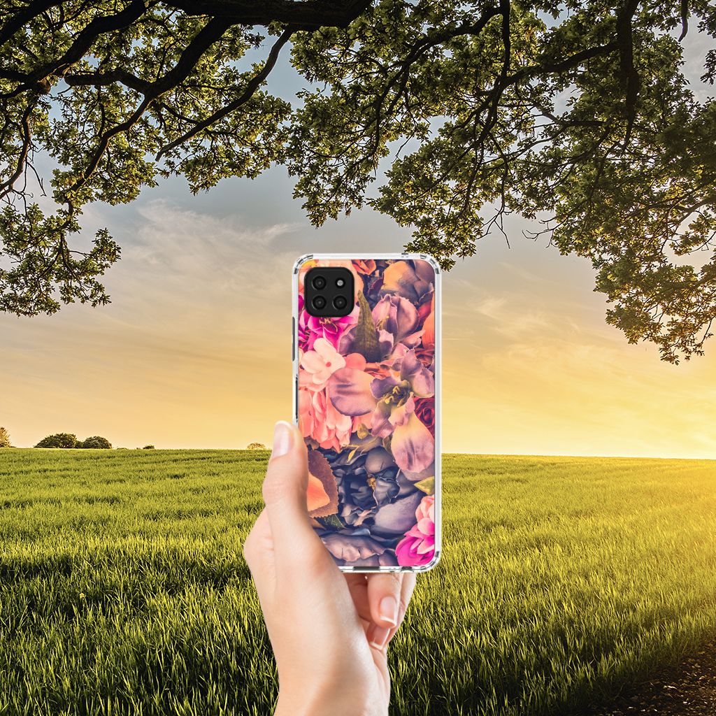 Samsung Galaxy A22 5G Case Bosje Bloemen B2C Telecom