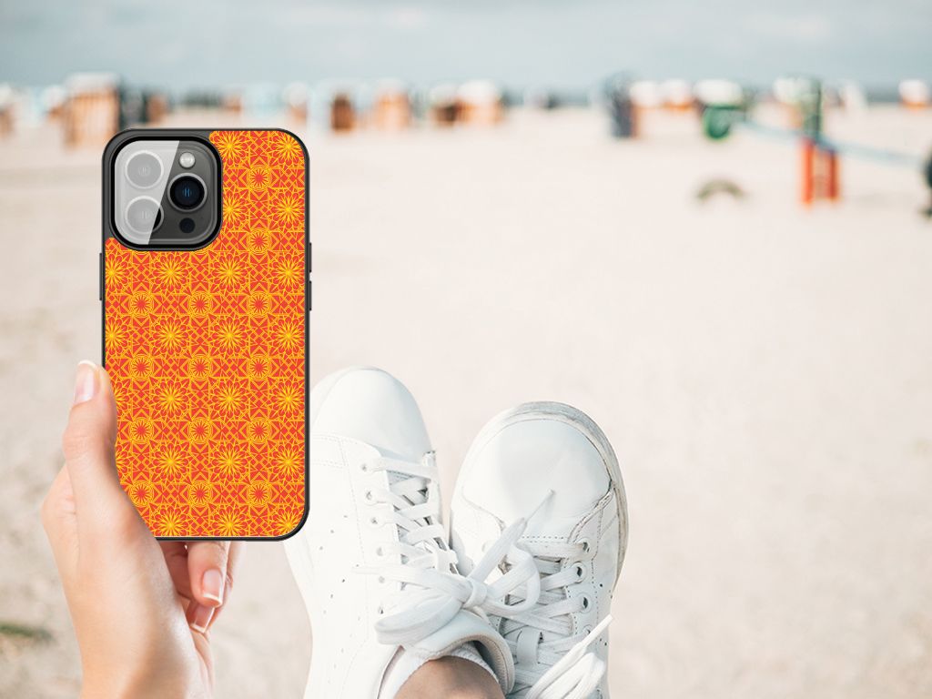 iPhone 13 Pro Max Back Case Batik Oranje B2C Telecom