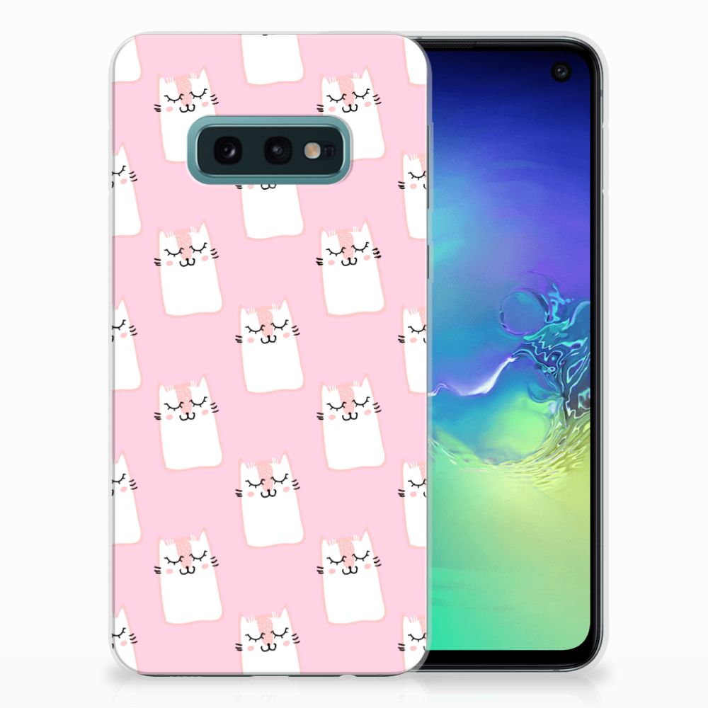 Samsung Galaxy S10e TPU Hoesje Sleeping Cats