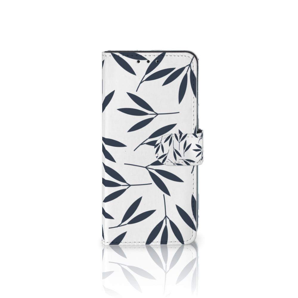 Xiaomi Redmi 8A Hoesje Leaves Blue