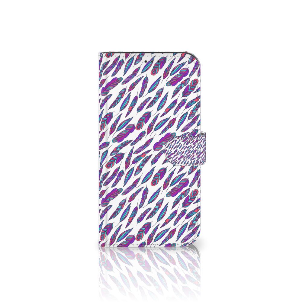 Apple iPhone 12 Pro Max Telefoon Hoesje Feathers Color