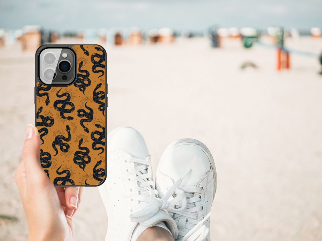 Dierenprint Telefoonhoesje voor iPhone 13 Pro Max Snakes B2C Telecom