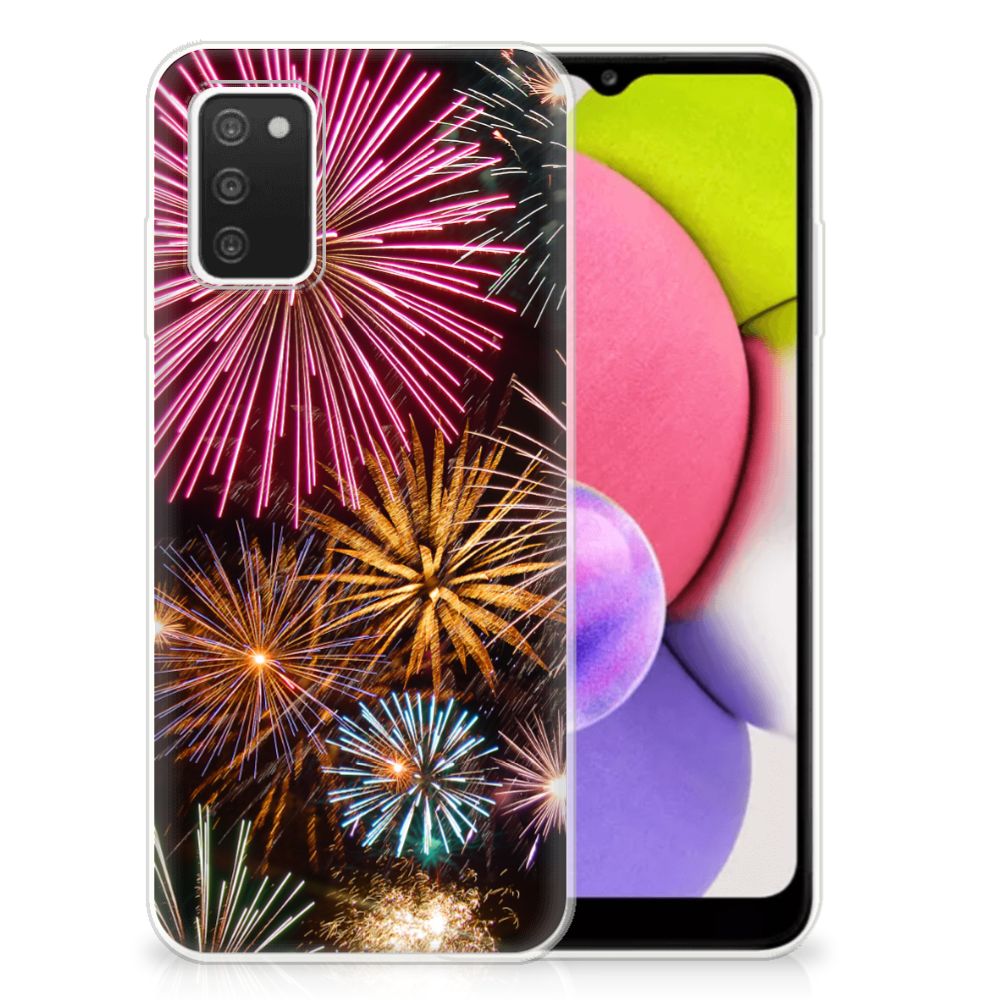 Samsung Galaxy A03S Silicone Back Cover Vuurwerk B2C Telecom
