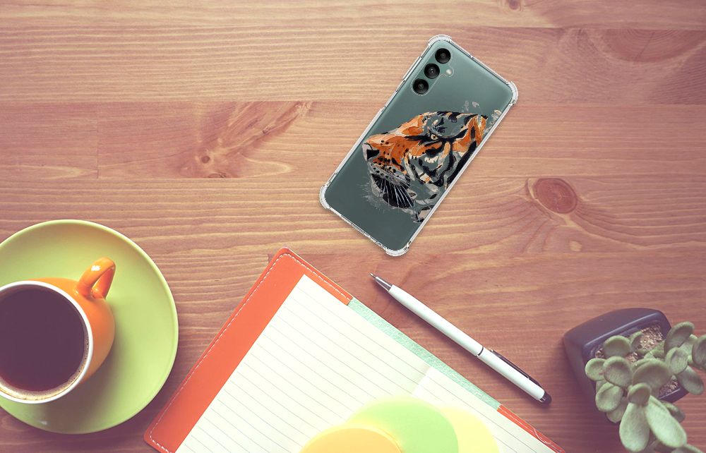 Back Cover Samsung Galaxy A24 Watercolor Tiger