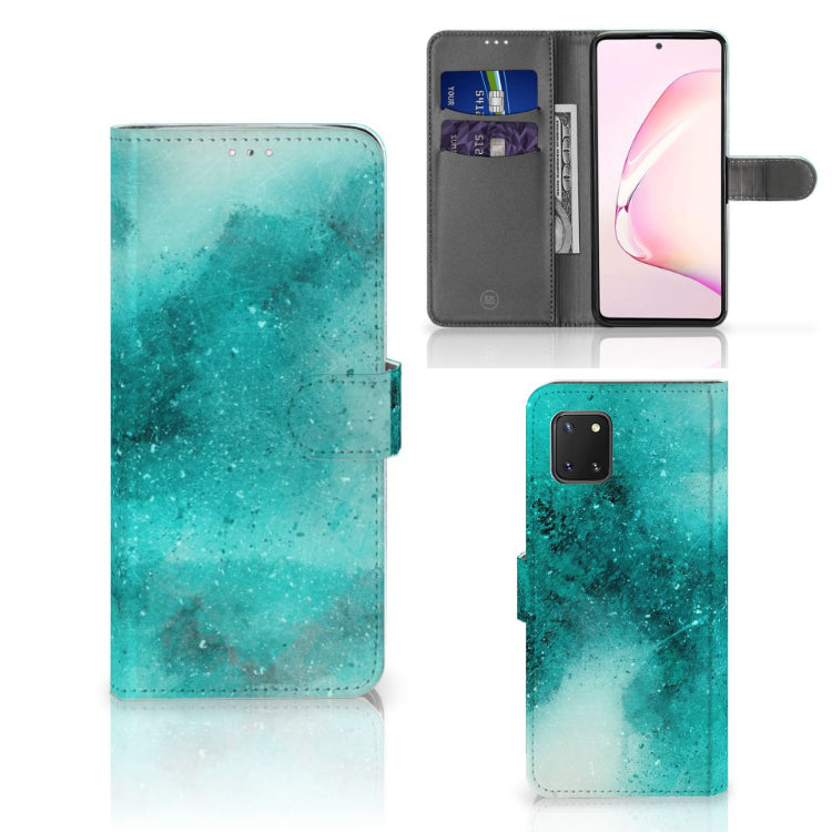 Hoesje Samsung Note 10 Lite Painting Blue