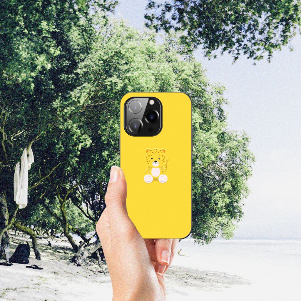 iPhone 14 Pro Hoesje Baby Leopard B2C Telecom