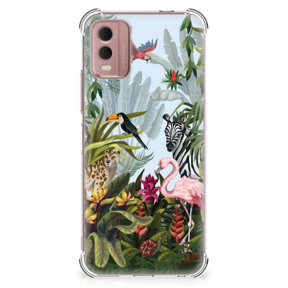Case Anti-shock voor Nokia C32 Jungle B2C Telecom