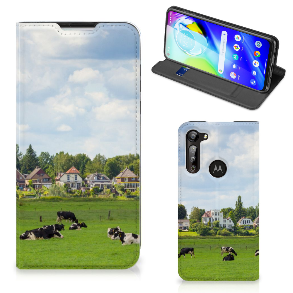 Motorola Moto G8 Power Hoesje maken Koeien - B2C Telecom
