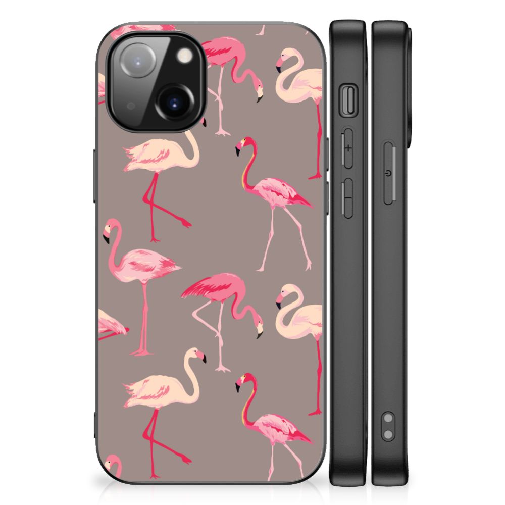 Apple iPhone 13 Dierenprint Telefoonhoesje Flamingo B2C Telecom