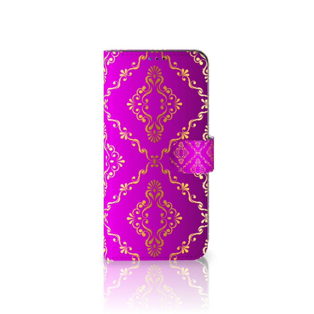 Wallet Case Motorola Moto G9 Play | E7 Plus Barok Roze
