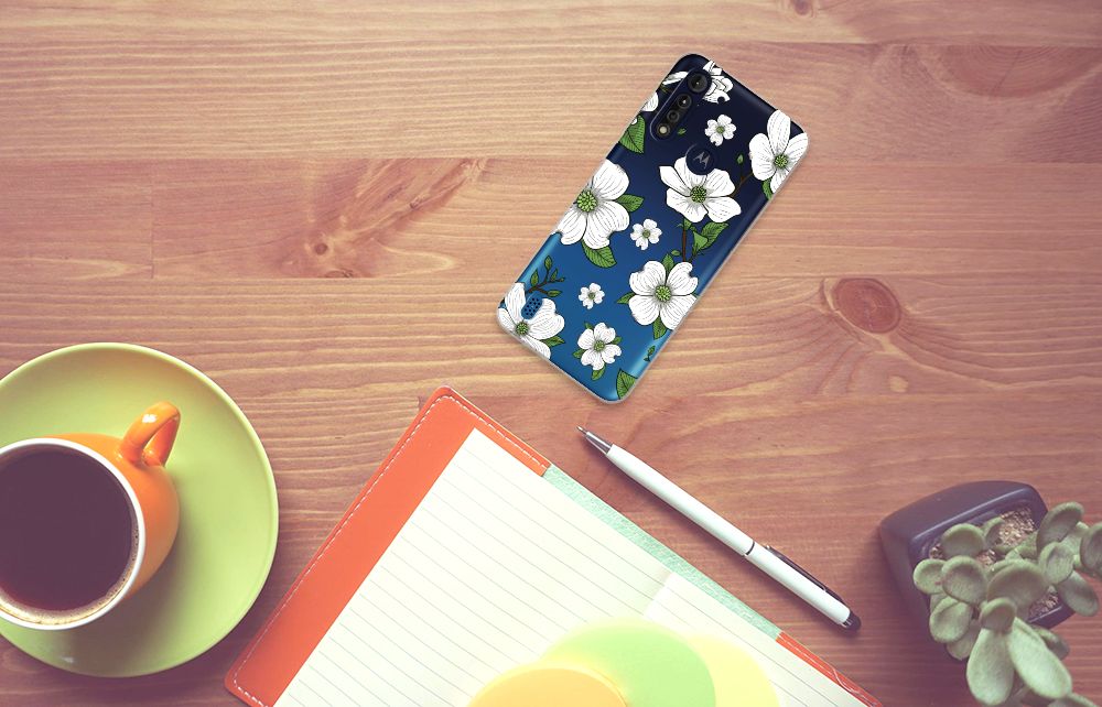 Motorola Moto G8 Power Lite TPU Case Dogwood Flowers B2C Telecom