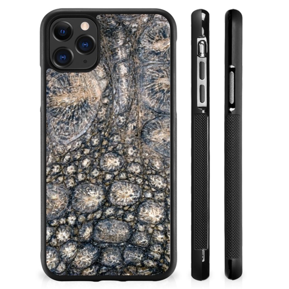 Apple iPhone 11 Pro Max Back Cover Krokodillenprint B2C Telecom