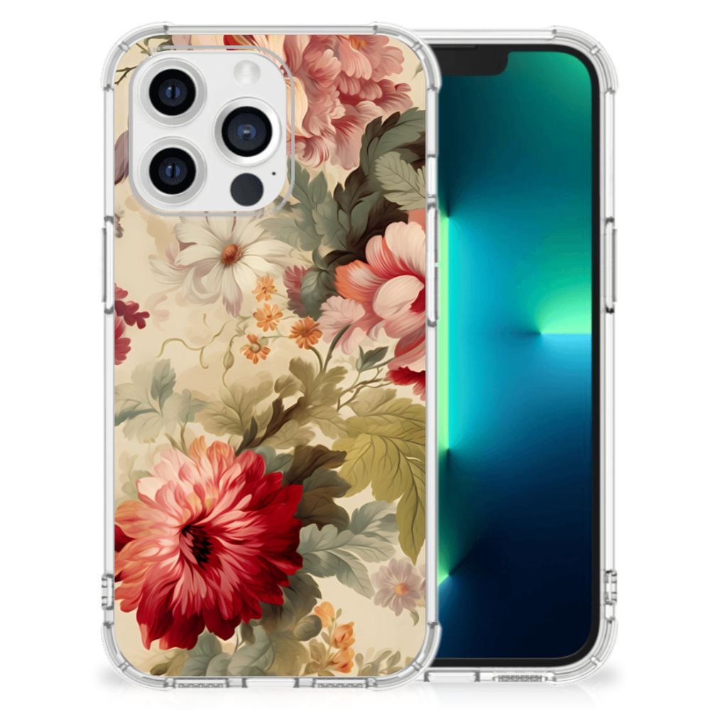 Case voor Apple iPhone 13 Pro Bloemen B2C Telecom