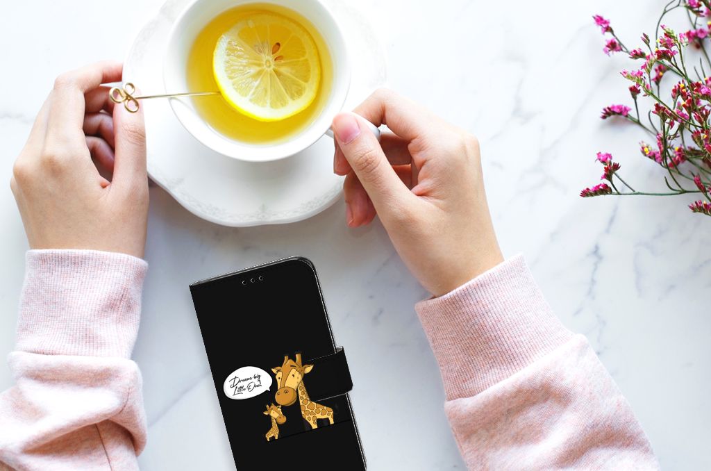 Samsung Galaxy S7 Edge Leuk Hoesje Giraffe