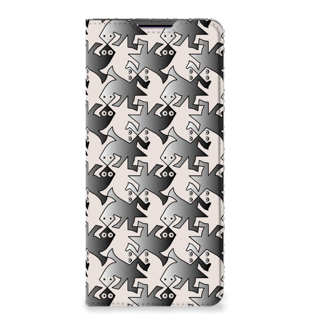 Motorola Edge 30 Pro Hoesje maken Salamander Grey - B2C Telecom
