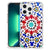 iPhone 13 Pro Max Anti-Shock Hoesje Mozaïek met kleurrijk mozaïekdesign, ideaal voor actieve gebruikers.