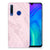 Honor 20 Lite TPU Siliconen Hoesje Marble Pink - Origineel Cadeau Vriendin