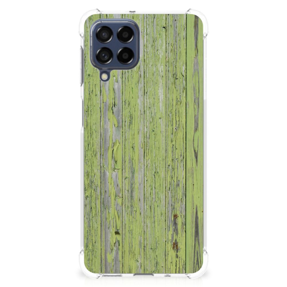 Samsung Galaxy M53 Stevig Telefoonhoesje Green Wood B2C Telecom