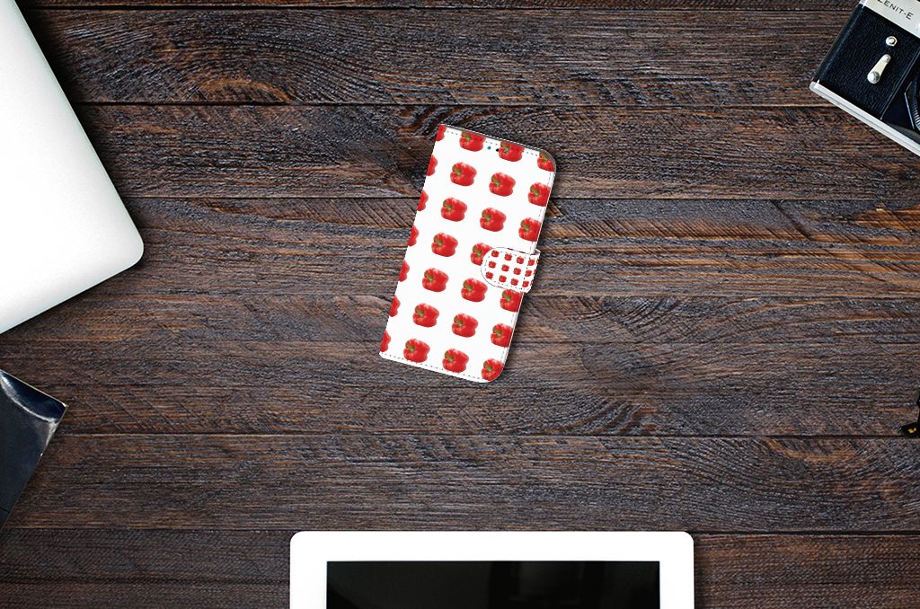 iPhone 14 Pro Book Cover Paprika Red