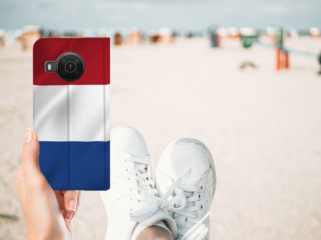 Nokia X20 | X10 Standcase Nederlandse Vlag - B2C Telecom