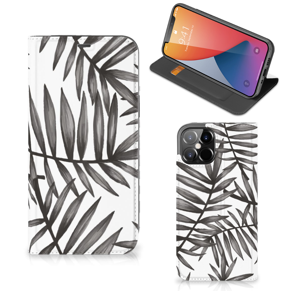 iPhone 12 Pro Max Smart Cover Leaves Grey - B2C Telecom