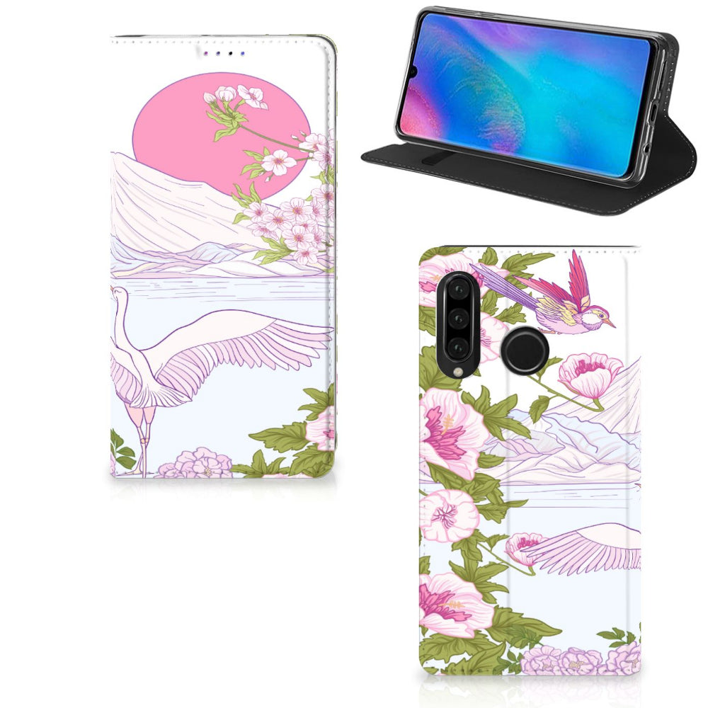 Huawei P30 Lite New Edition Hoesje maken Bird Standing