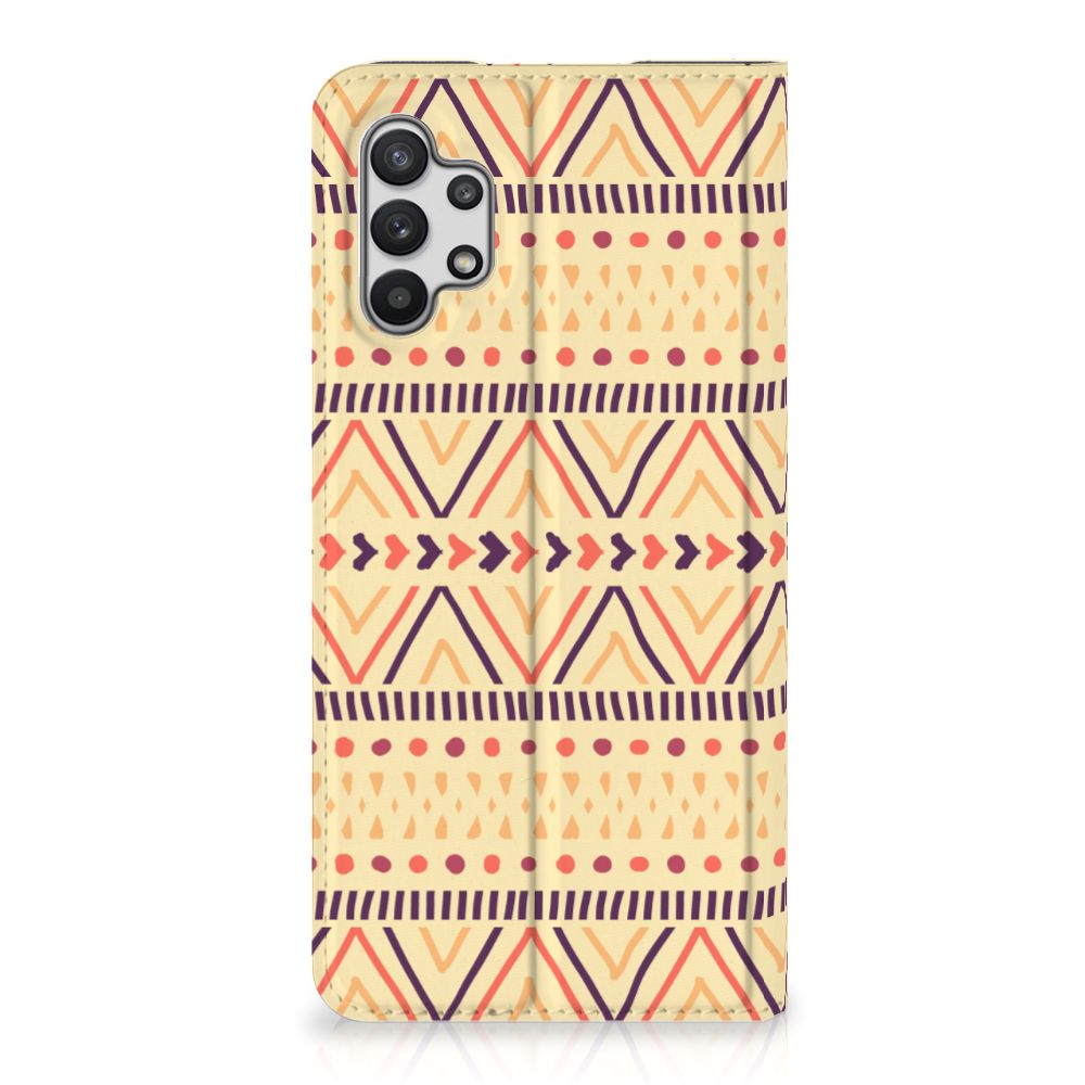 Samsung Galaxy A32 5G Hoesje met Magneet Aztec Yellow - B2C Telecom