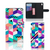 Sony Xperia Z3 Book Case Blokken Kleurrijk