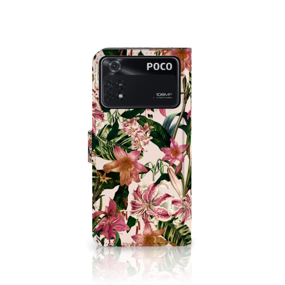 Xiaomi Poco X4 Pro 5G Hoesje Flowers