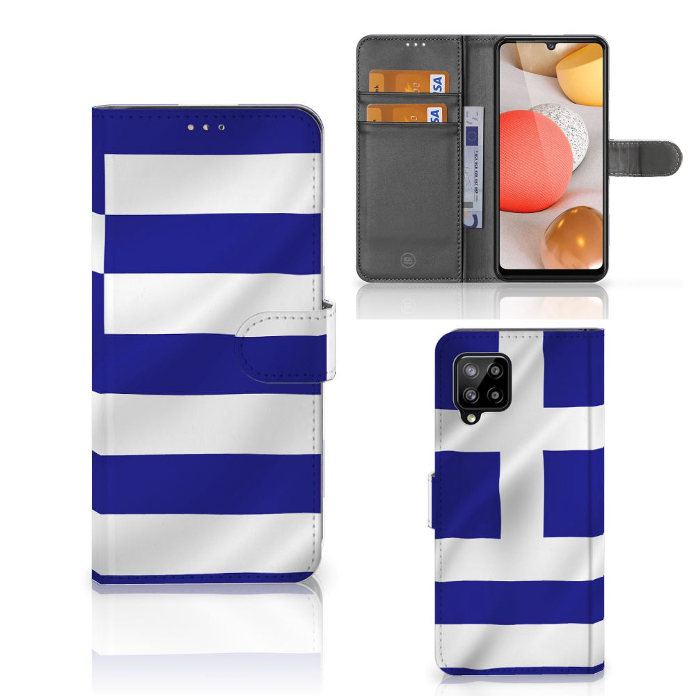 Samsung Galaxy A42 5G Bookstyle Case Griekenland