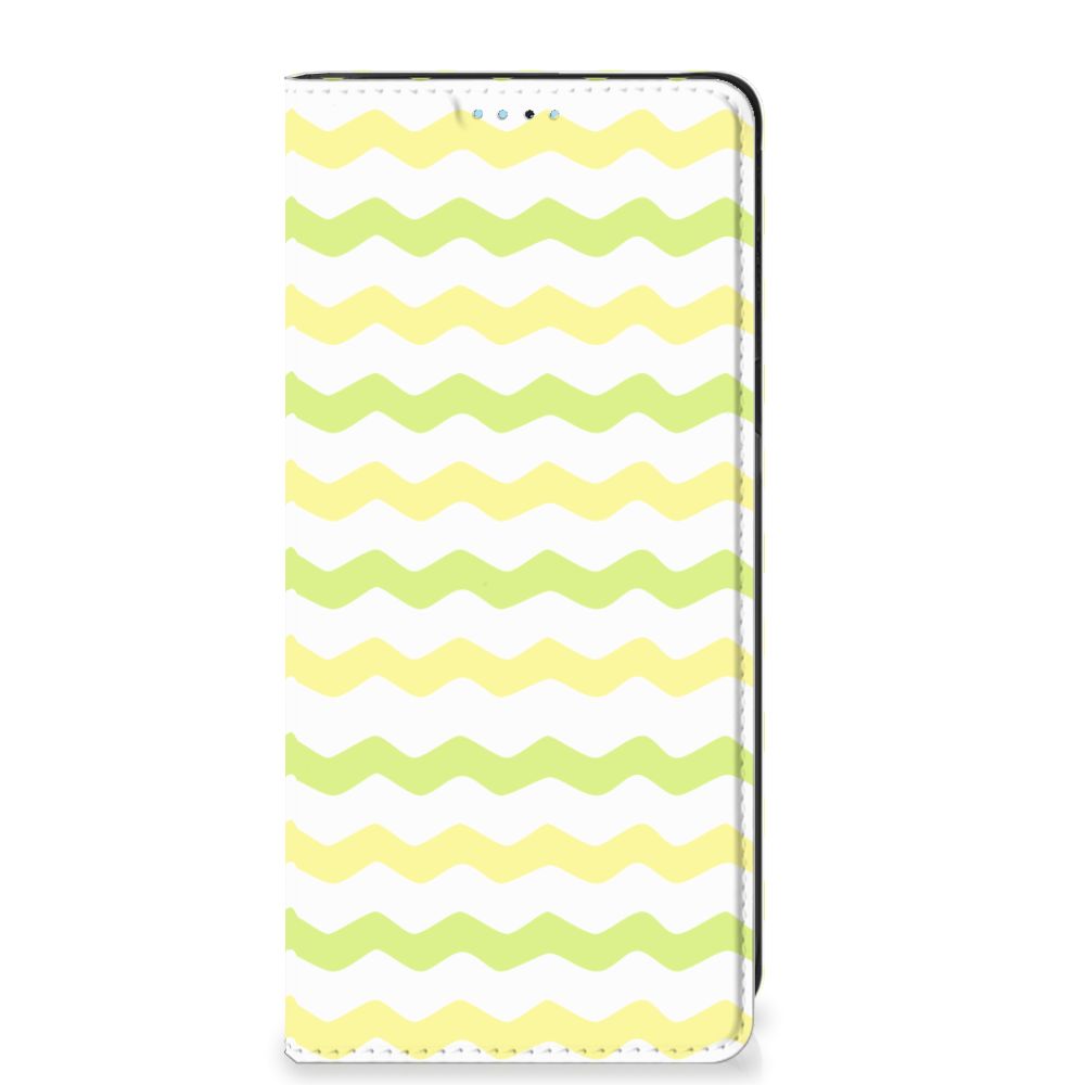 Xiaomi Redmi Note 11/11S Hoesje met Magneet Waves Yellow