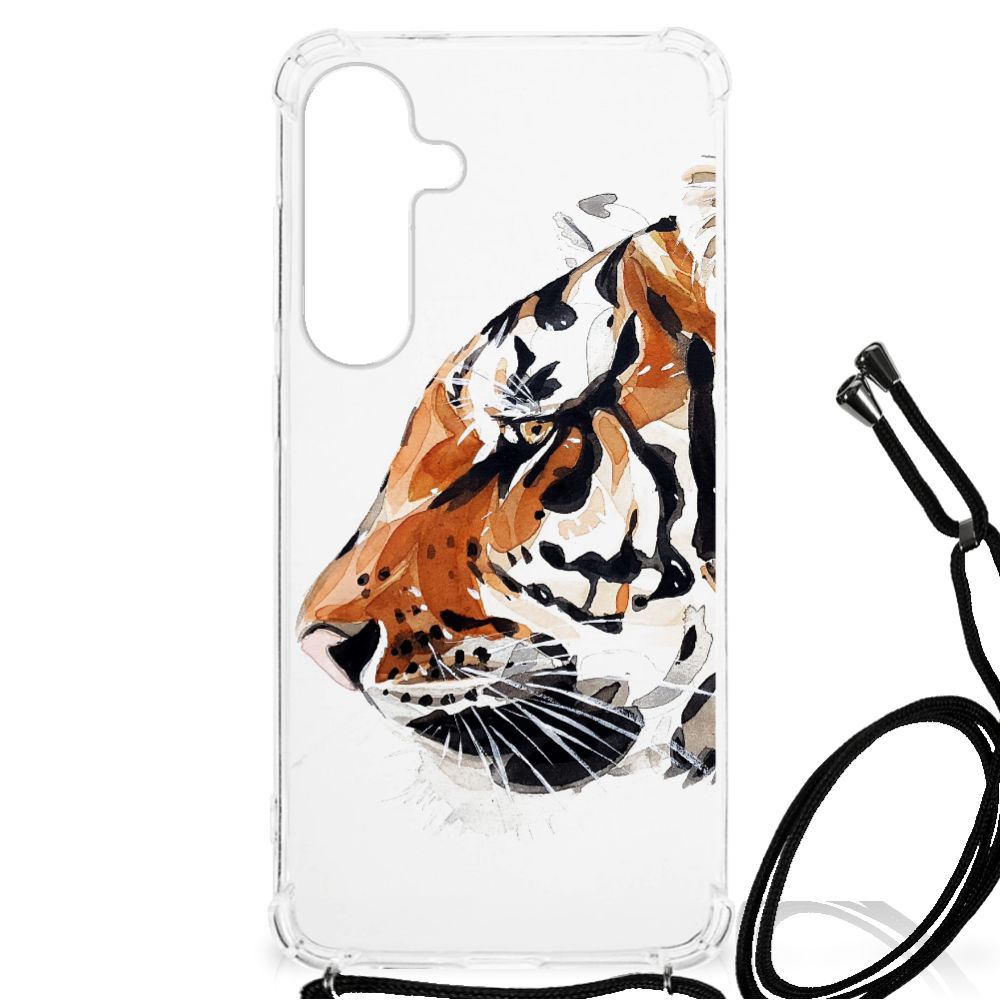 Back Cover Samsung Galaxy S24 Plus Watercolor Tiger