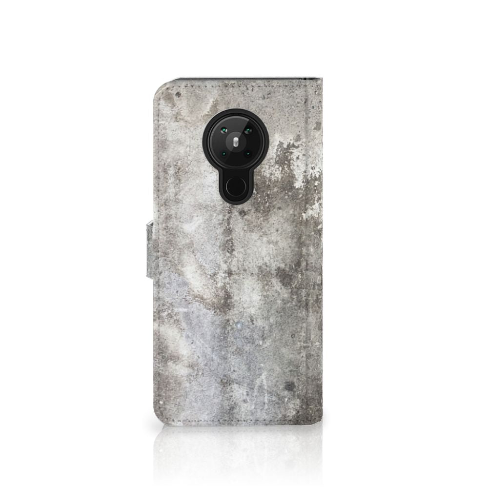 Nokia 5.3 Bookcase Beton Print