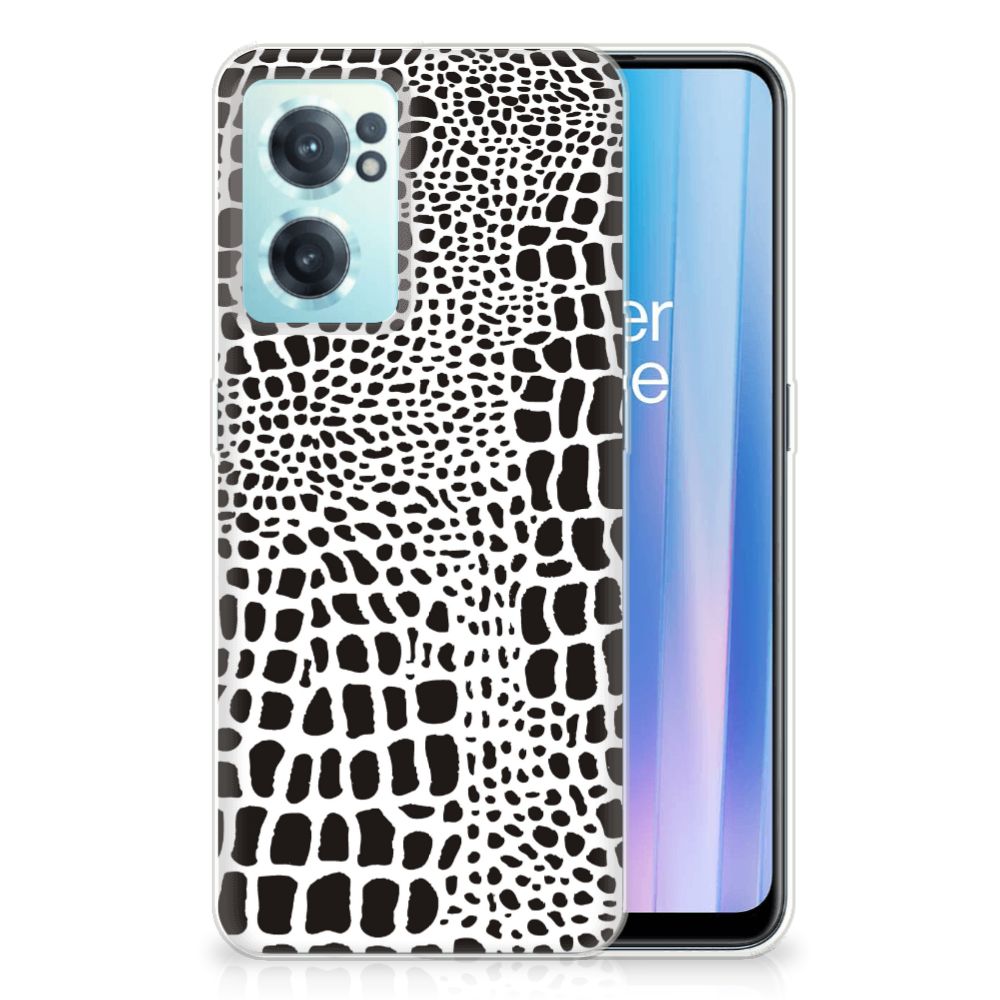 OnePlus Nord CE 2 5G TPU Hoesje Slangenprint