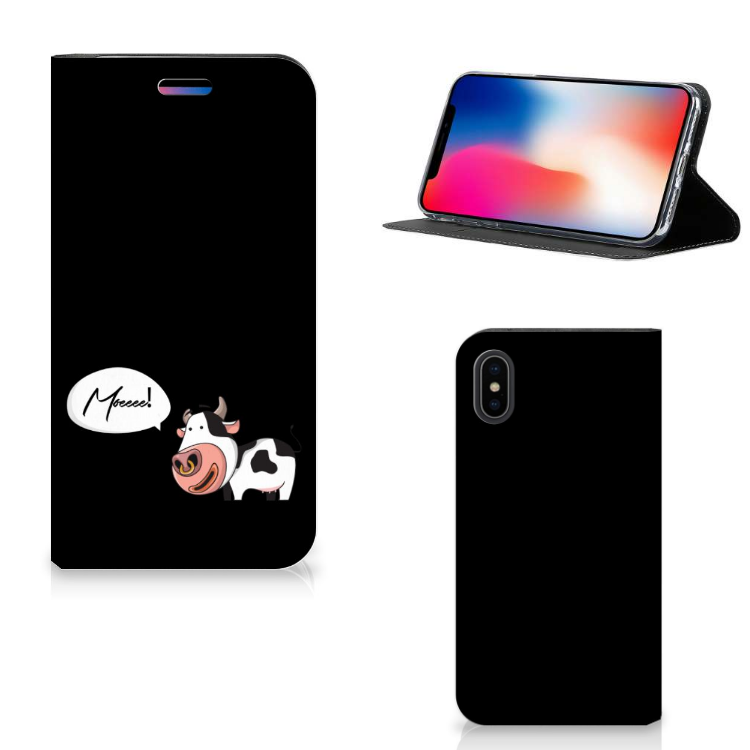 Apple iPhone X | Xs Magnet Case Cow